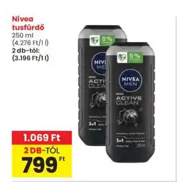 Spar NIVEA tusfürdő ajánlat