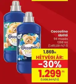 Spar Coccolino Öblítő ajánlat
