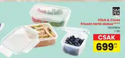 Spar Click & Close frissen tartó doboz ajánlat