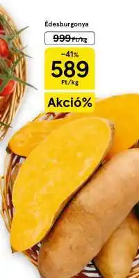 Tesco Édesburgonya ajánlat