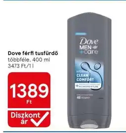 Tesco Dove férfi tusfürdő ajánlat