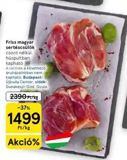 Tesco Friss magyar sertéscsülök ajánlat