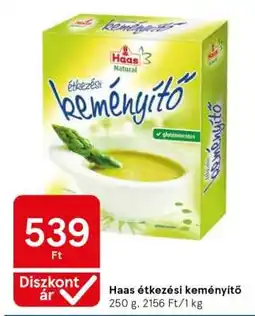 Tesco Haas étkezési keményítő ajánlat