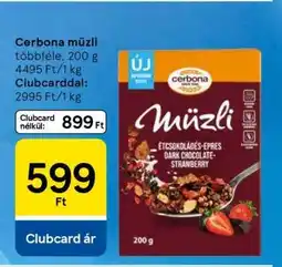 Tesco CERBONA Müzli ajánlat