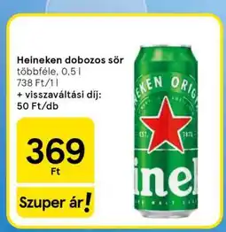 Tesco Heineken Dobozos Sör ajánlat