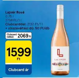 Tesco Lajver Rosé ajánlat