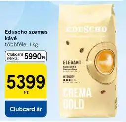 Tesco Eduscho szemes kávé ajánlat