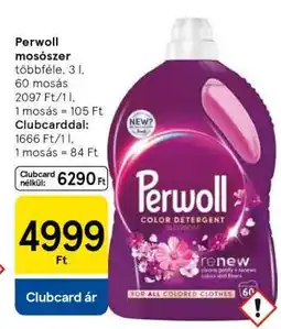 Tesco Perwoll mosószer ajánlat