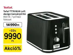 Tesco Tefal TT761838 Loft design kenyérpirító ajánlat