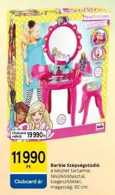 Tesco Barbie Szépségstúdió ajánlat