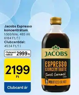 Tesco Jacobs Espresso koncentrátum ajánlat