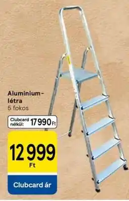 Tesco Alumínium létra ajánlat