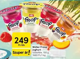 Tesco Müller Froop joghurt ajánlat