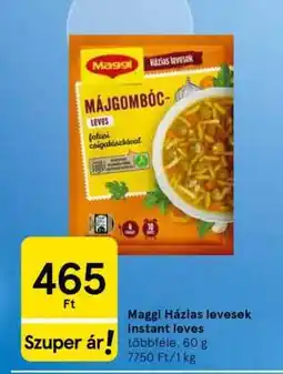 Tesco Maggi Háziás levesek instant leves ajánlat