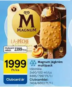 Tesco Magnum jégkrém multipack ajánlat