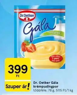 Tesco Dr. Oetker Gála krémpudingpor ajánlat