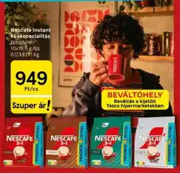 Tesco Nescafé instant kávéspecialitás ajánlat