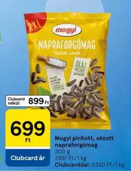 Tesco MOGYI PIRÍTOTT, SÓZOTT NAPRAFORGÓMAG ajánlat