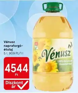Tesco VÉNUSZ Napraforgó-étolaj ajánlat