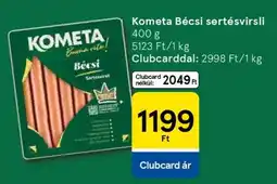 Tesco KOMETA Bécsi Sertésvirsli ajánlat