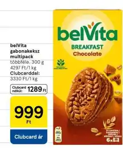 Tesco belVita gabonakeksz multipack ajánlat