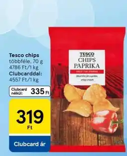 Tesco Tesco chips ajánlat