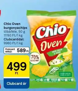Tesco Chio Oven burgonyachips ajánlat