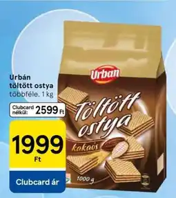 Tesco URBAN TÖLTÖTT OSTYA ajánlat