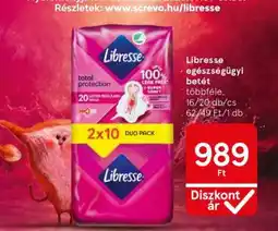 Tesco LIBRESSE EGÉSZSÉGÜGYI BETÉT ajánlat