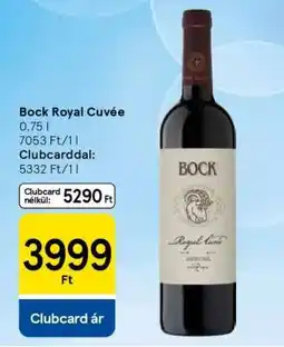 Tesco BOCK Royal Cuvée ajánlat