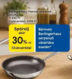Tesco Berlingerhaus Eternal serpenyő ajánlat