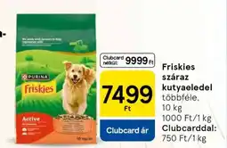 Tesco Friskies száraz kutyaeledel ajánlat