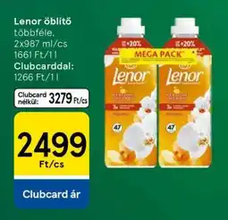 Tesco LENOR Öblítő ajánlat
