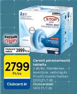 Tesco Ceresit páramentesítő tabletta ajánlat