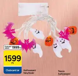 Tesco Halloweeni fényfüzér ajánlat