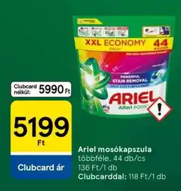 Tesco ARIEL Mosókapszula ajánlat