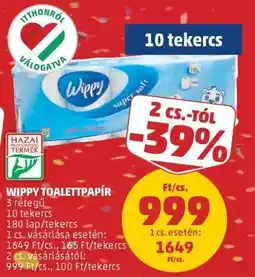 PENNY WIPPY TOALETTAPAPÍR ajánlat