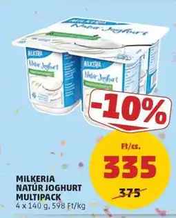 PENNY MILKERIA NATÚR JOGHURT MULTIPACK ajánlat