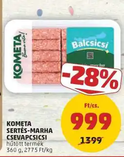 PENNY KOMÉTA Sertés-Marha Csevapcsicsi ajánlat