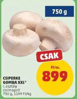 PENNY Csiperke Gomba XXL ajánlat