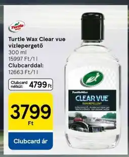 Tesco Turtle Wax Clear vue vízlepergető ajánlat
