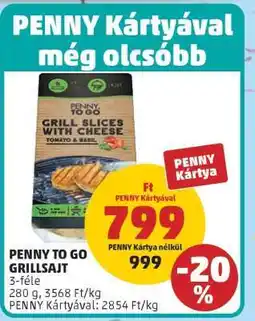 PENNY PENNY TO GO GRILLSAJT ajánlat