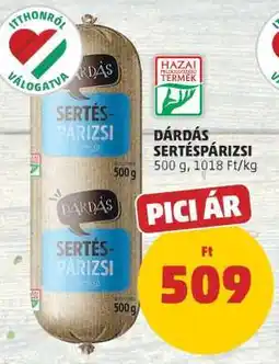 PENNY DÁRDÁS SERTÉSPÁRIZSI ajánlat