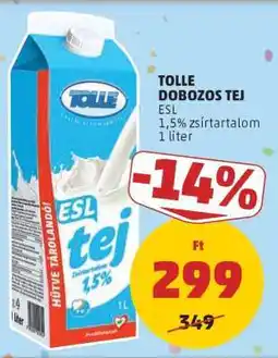 PENNY TOLLE DOBOZOS TEJ ajánlat