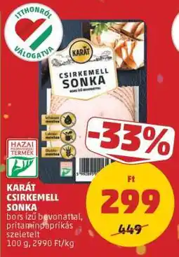 PENNY KARÁT CSIRKEMELL SONKA ajánlat