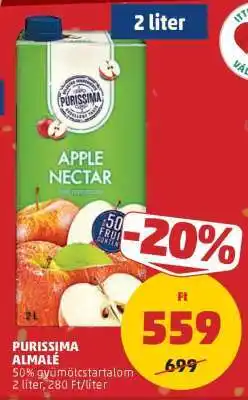PENNY PURISSIMA ALMALÉ ajánlat