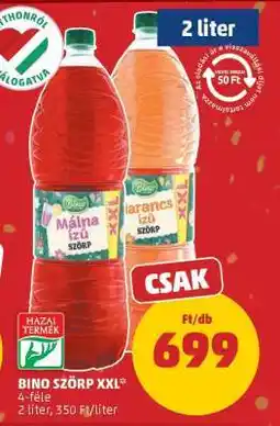 PENNY Bino Szörp XXL ajánlat