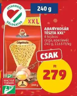 PENNY ARANYKOSÁR TÉSZTA XXL ajánlat