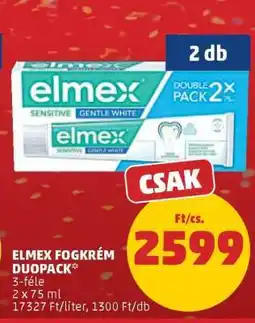 PENNY Elmex Fogkrém Duopack ajánlat
