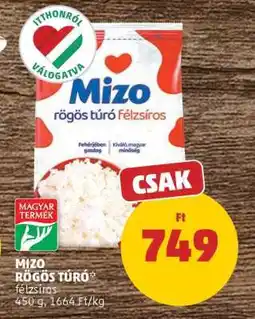 PENNY MIZO Rögös túró ajánlat